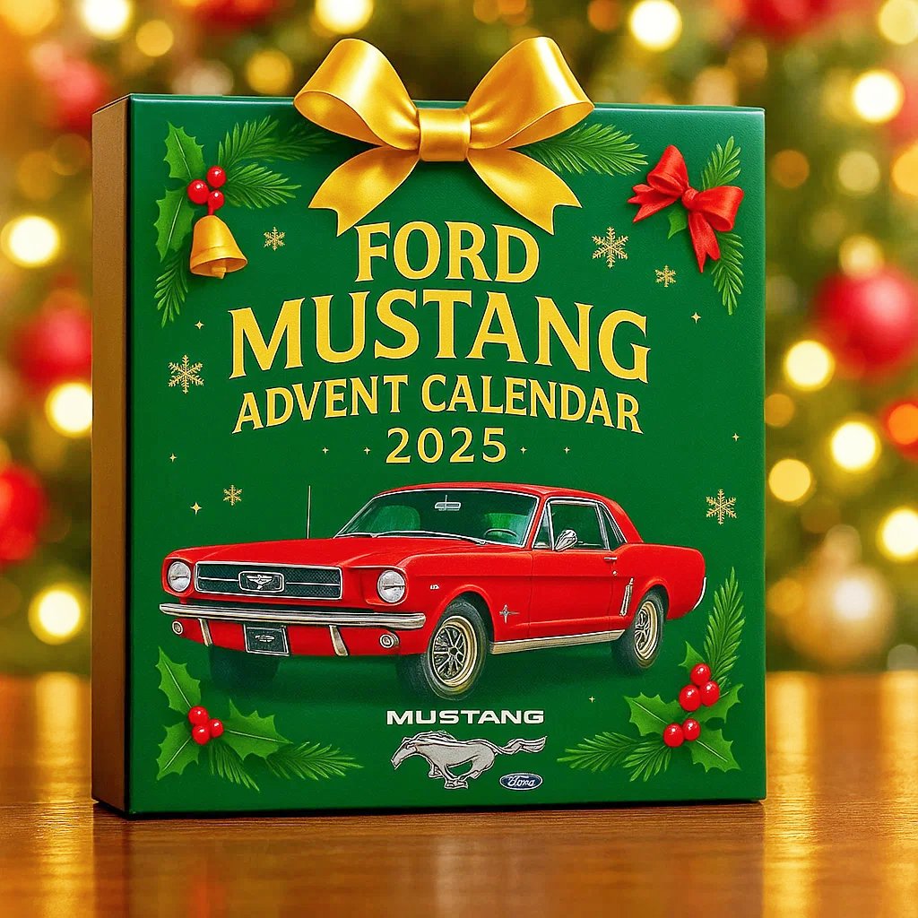 Retro Car Advent Calendar 2025 – 24 Car-Themed Gifts for Classic Car Fans