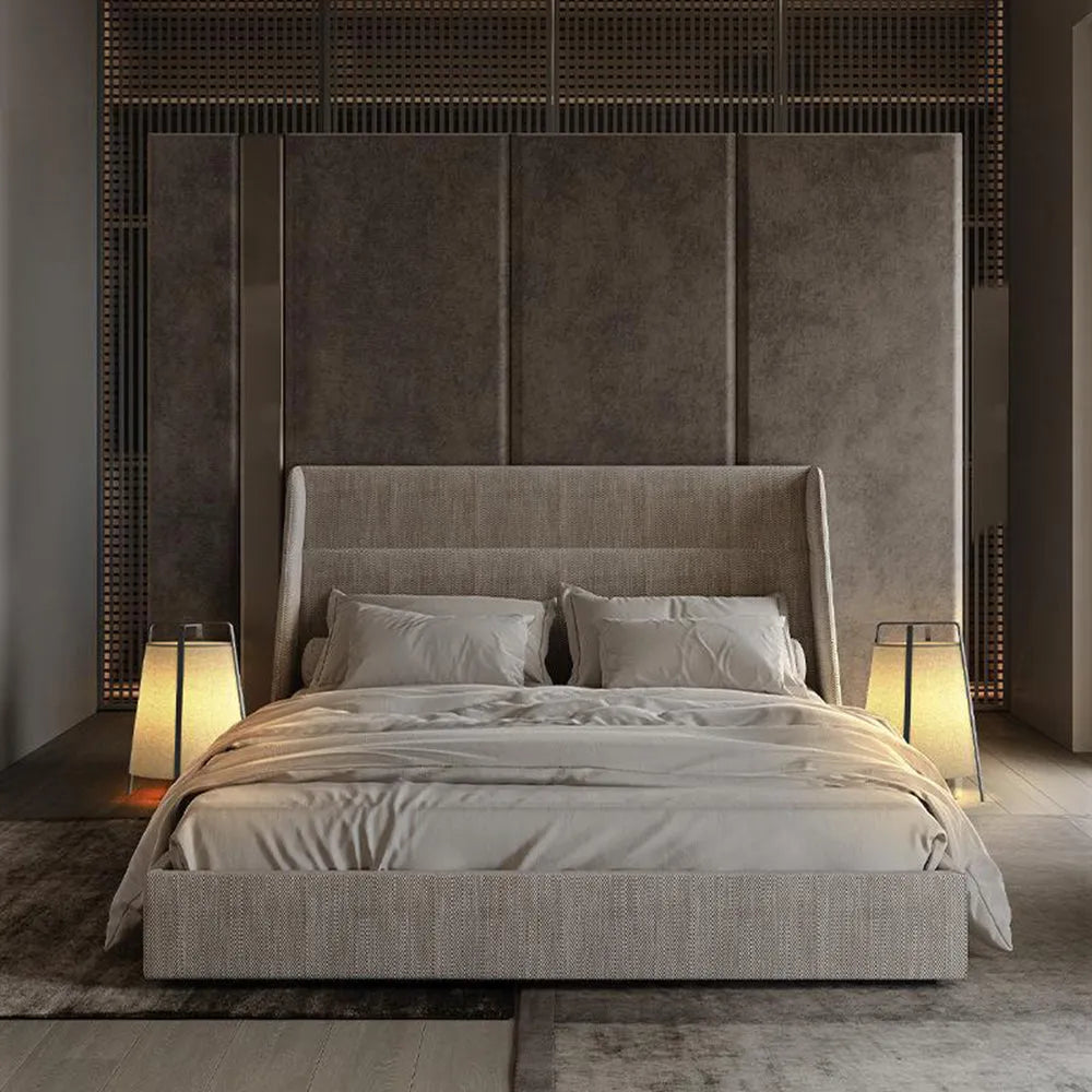 Modern Minimalist Fabric Floor Lamp – Stylish LED Indoor Lighting