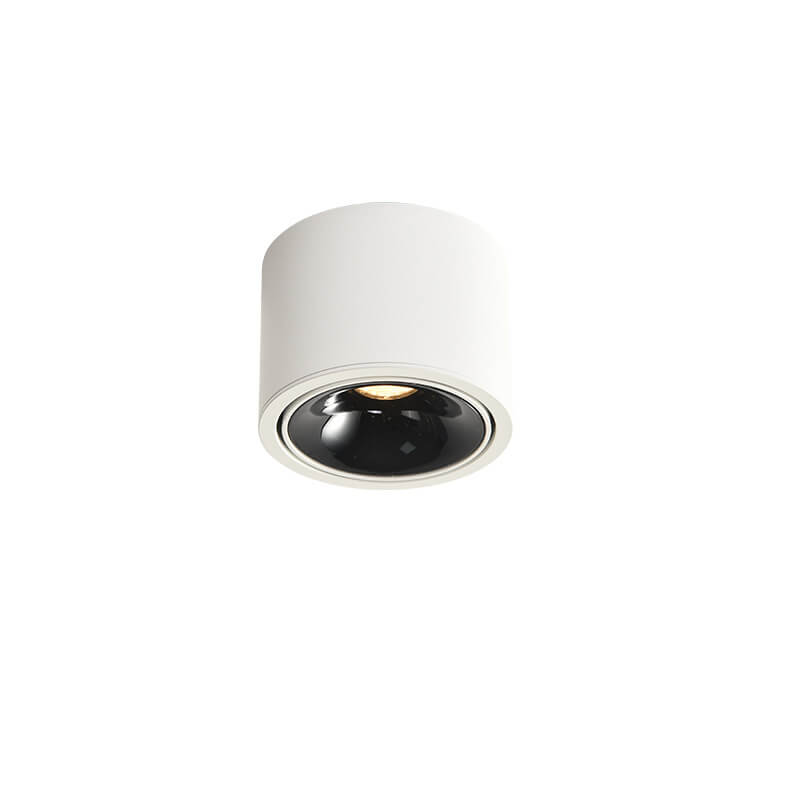 Minimalist Adjustable LED Flush Mount Ceiling Light - Round Spotlight Fixture