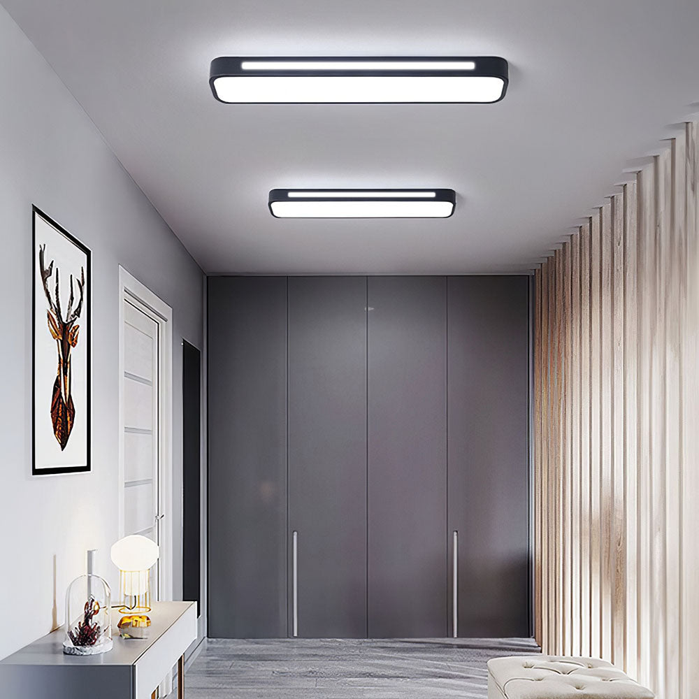 Modern LED Ceiling Light | Flat Rectangular Ceiling Lamp
