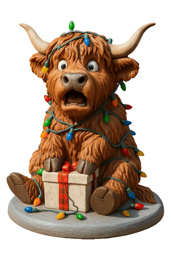 Highland Cow Advent Calendar – 2025 Edition