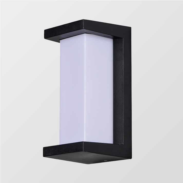 Two-Tone Modern Outdoor Wall Light