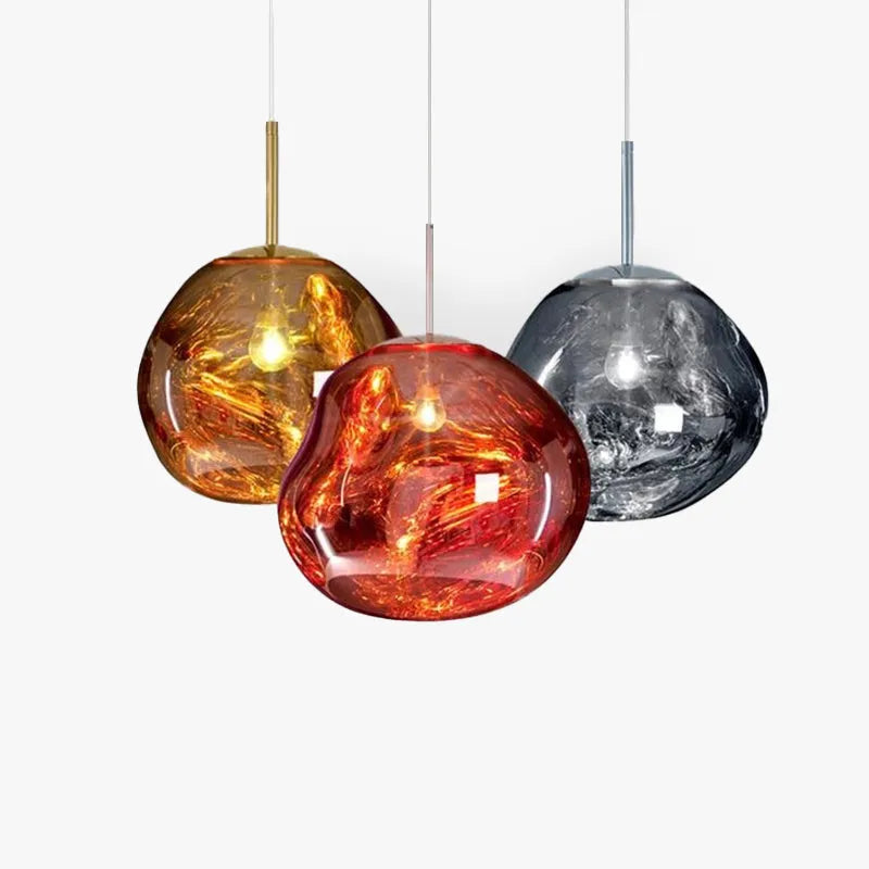 Melt-Style LED Pendant Light – Modern Indoor Ceiling Fixture