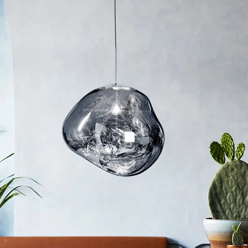 Melt-Style LED Pendant Light – Modern Indoor Ceiling Fixture