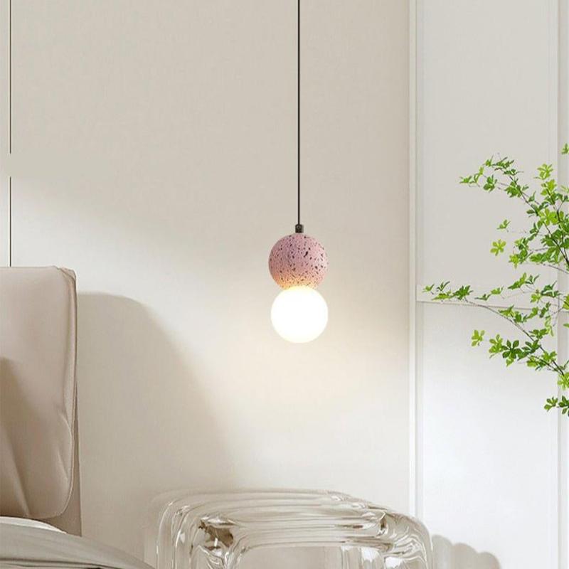 Modern Travertine Pendant Lamp – Stylish Indoor Lighting