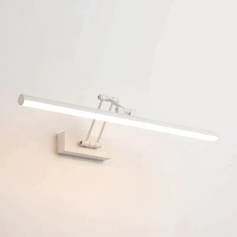 Modern LED Wall Bathroom Light | Sleek Linear Design with Metal Frame