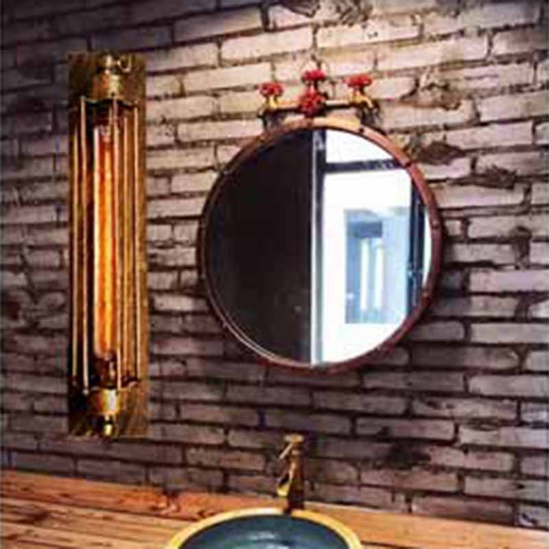 Vintage Cylinder Metal Wall Lamp – Metal Light in Multiple Colour Options