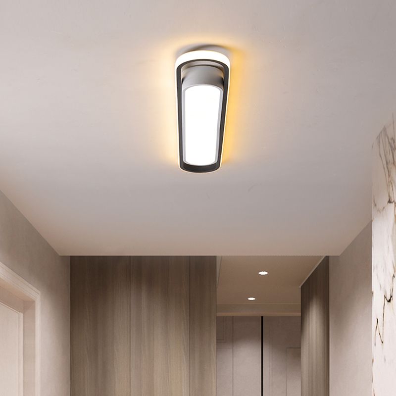 Modern Double-Layer LED Flush Mount Ceiling Light – Contemporary Design