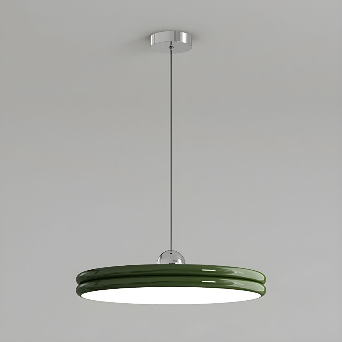 Modern Slim LED Pendant Light | Round-Shape