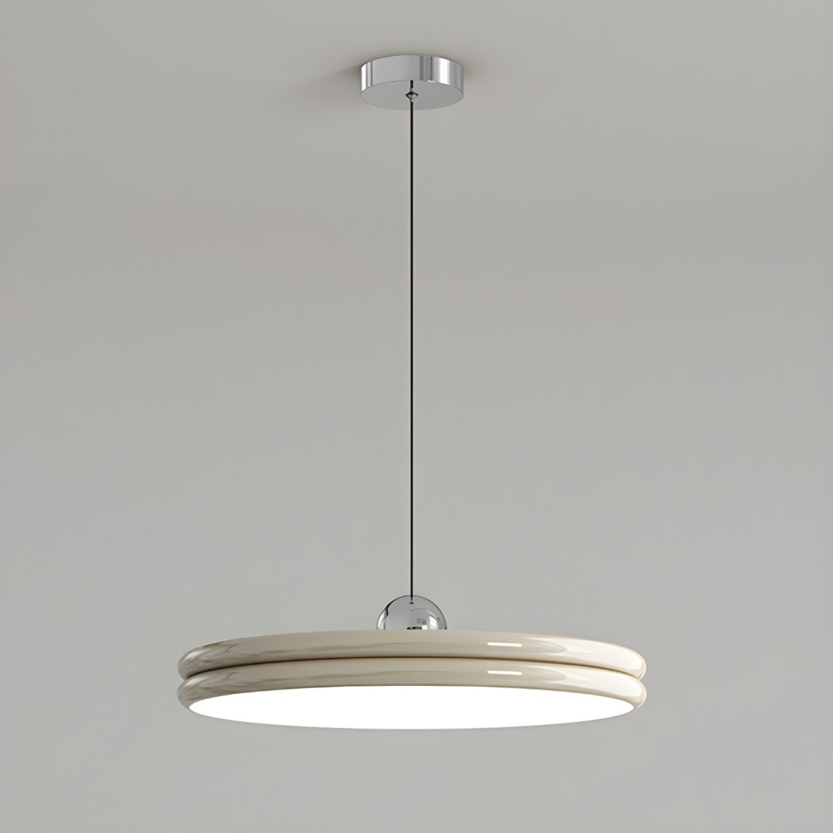Modern Slim LED Pendant Light | Round-Shape
