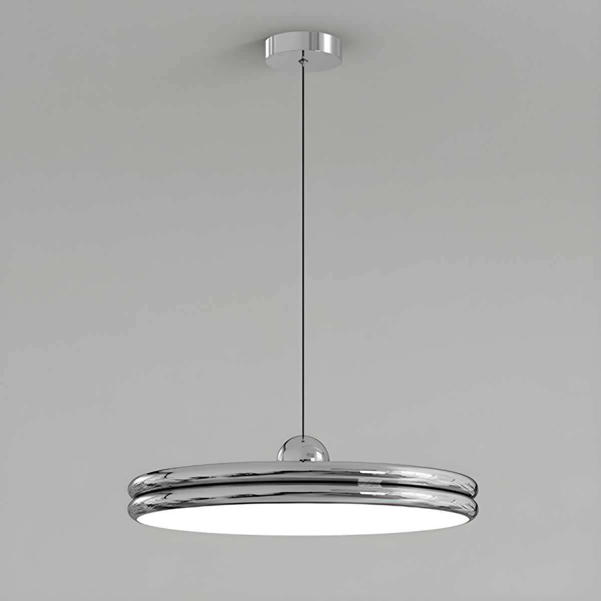 Modern Slim LED Pendant Light | Round-Shape