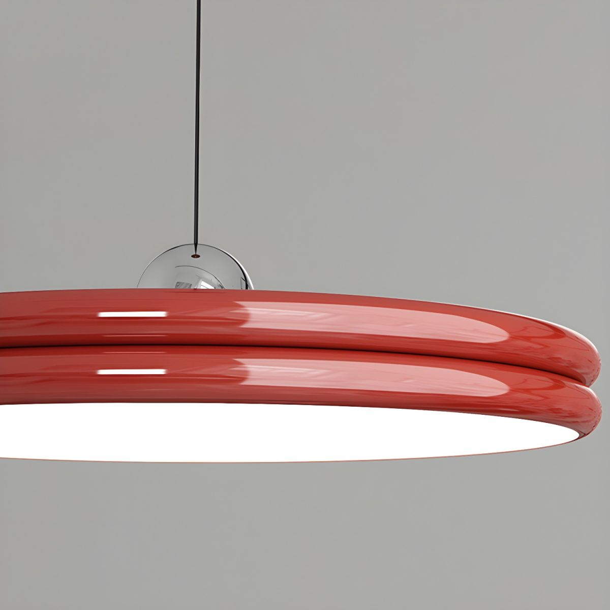 Modern Slim LED Pendant Light | Round-Shape