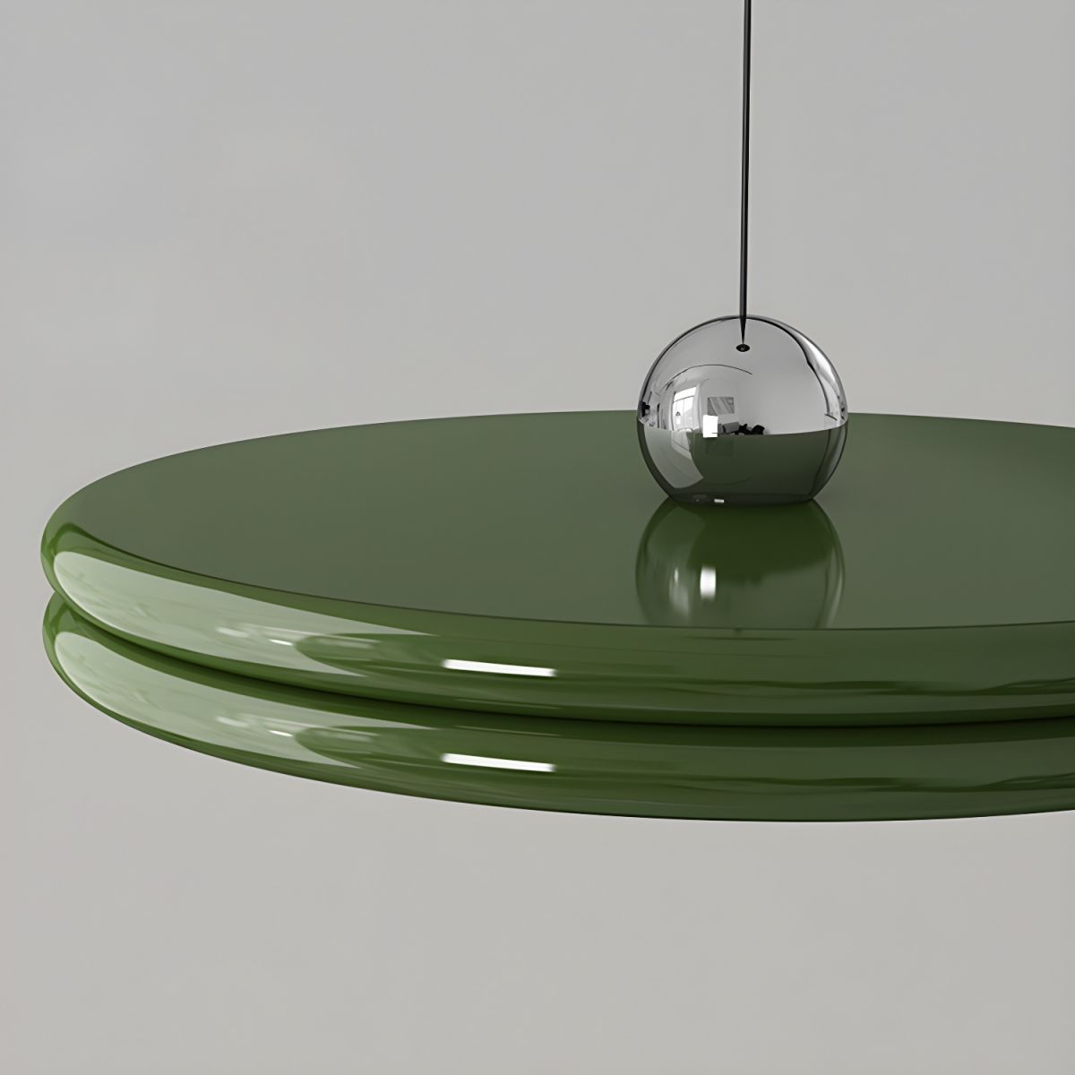 Modern Slim LED Pendant Light | Round-Shape