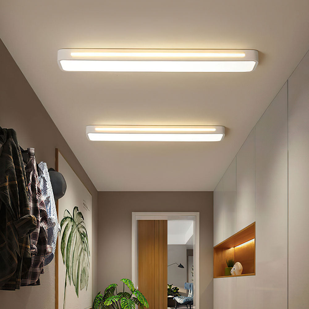 Modern LED Ceiling Light | Flat Rectangular Ceiling Lamp