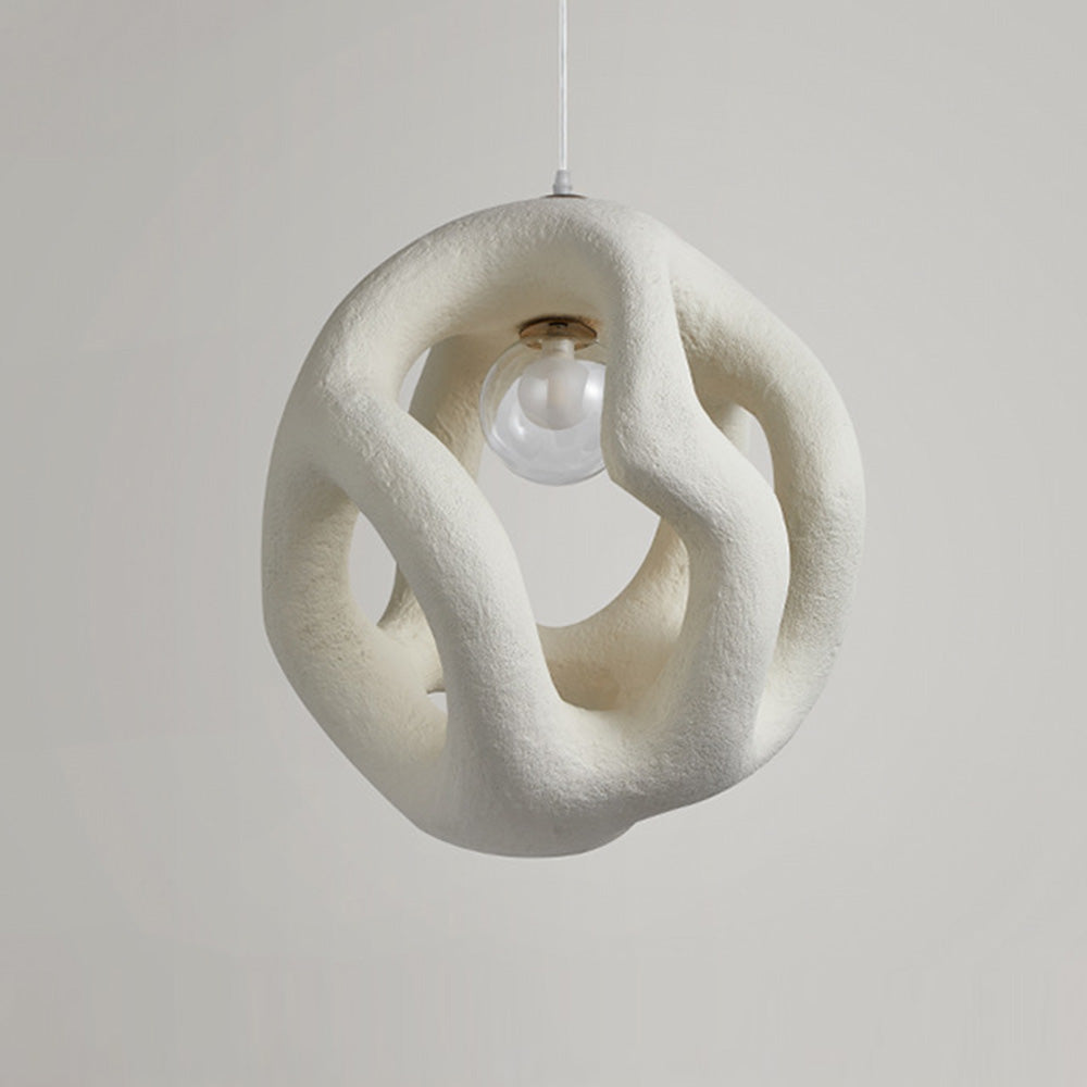 Wabi Sabi Resin LED Pendant Light | Japanese-Style Pendant Light