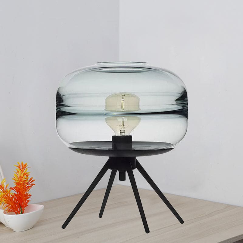 Nordic LED Table Lamp | Glass Shade Night Light