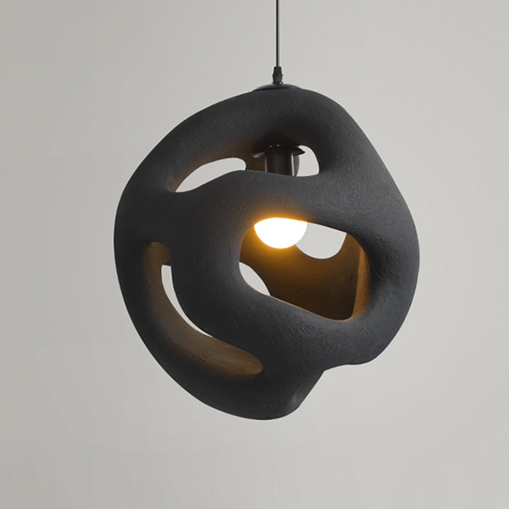 Wabi Sabi Resin LED Pendant Light | Japanese-Style Pendant Light
