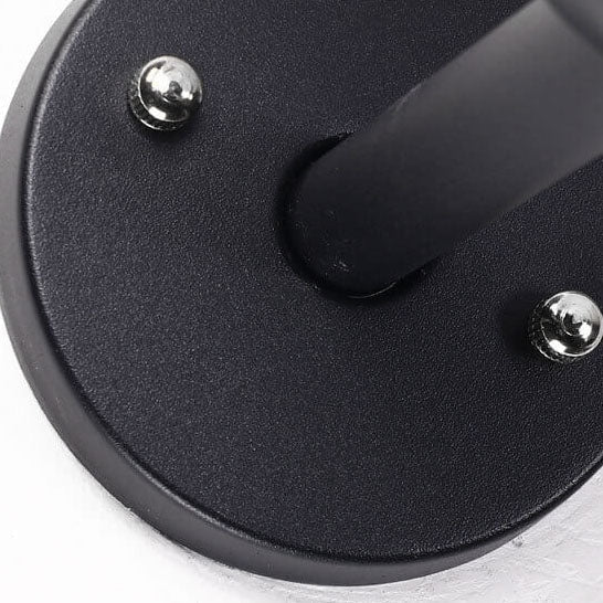 Globe-Style Solar-Powered Outdoor Wall Light