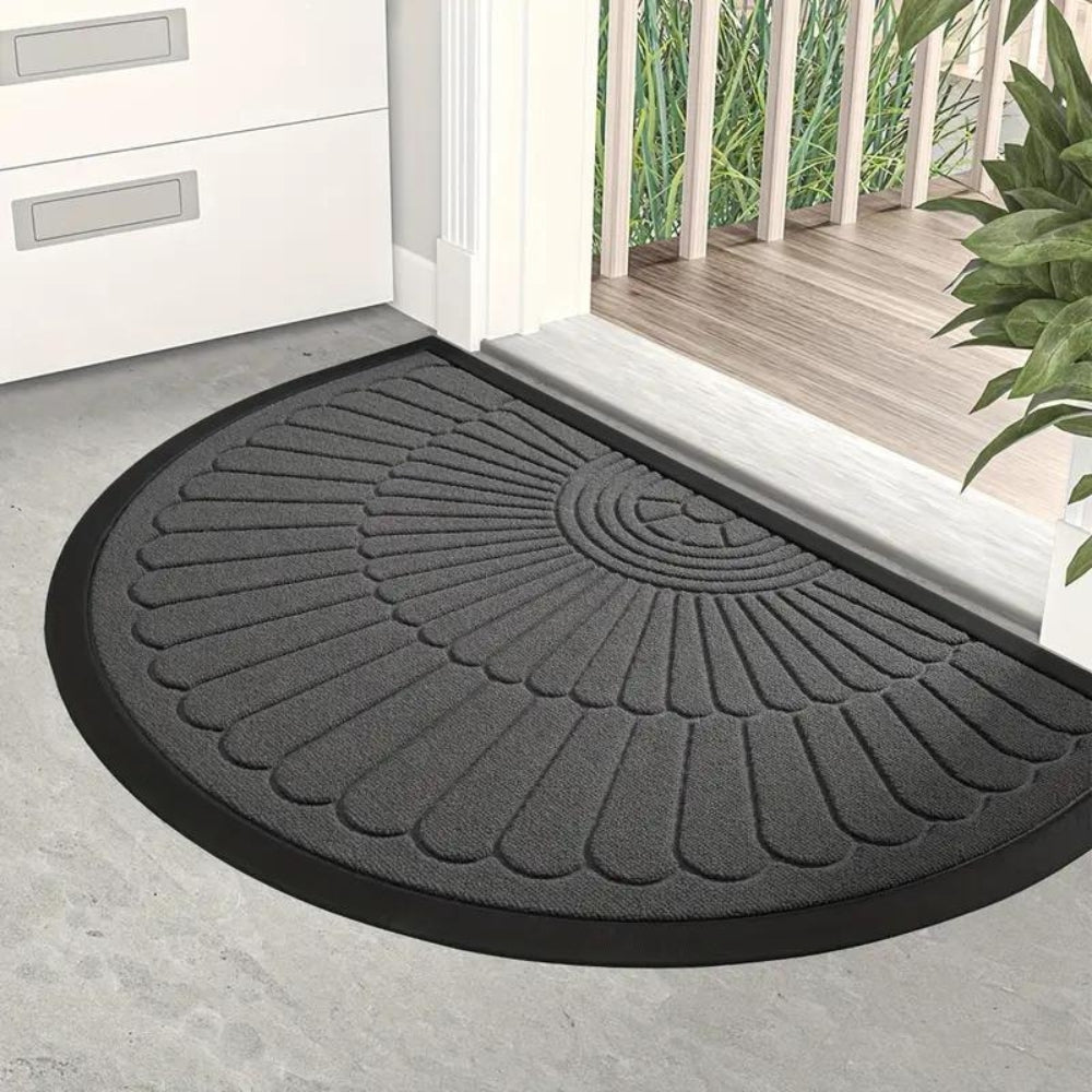 Semi-Circular Welcome Mat