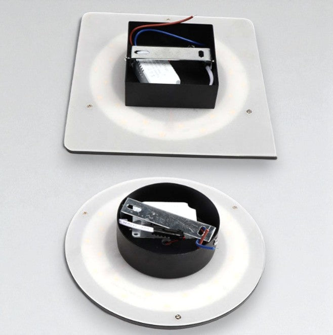 Minimalist Wall-Mounted LED Lamp – Round & Square Wall Sconce