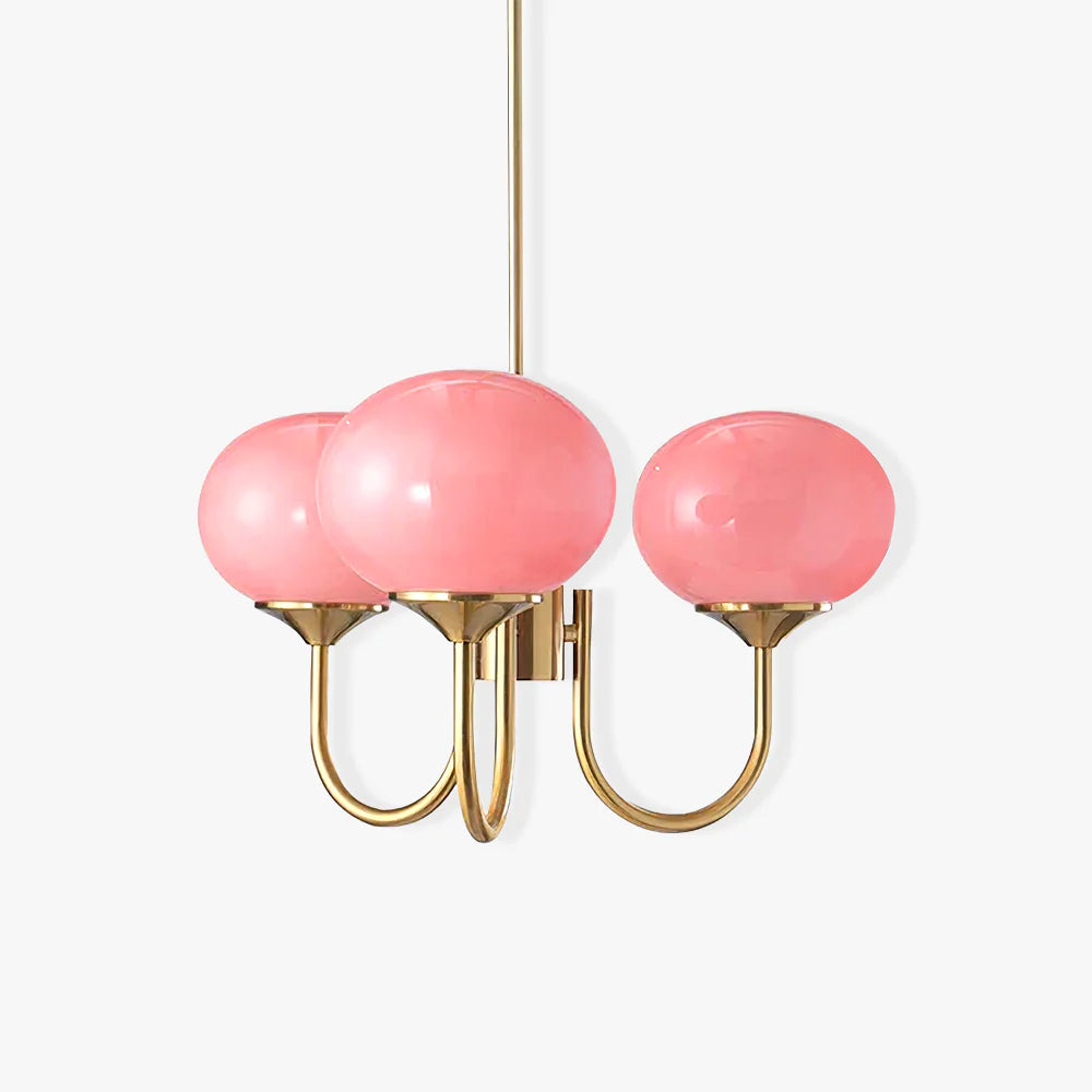 Modern Marshmallow Chandelier Light Fixture – LED Hanging Ceiling Lamp