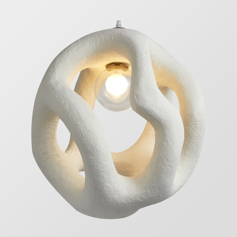 Wabi Sabi Resin LED Pendant Light | Japanese-Style Pendant Light