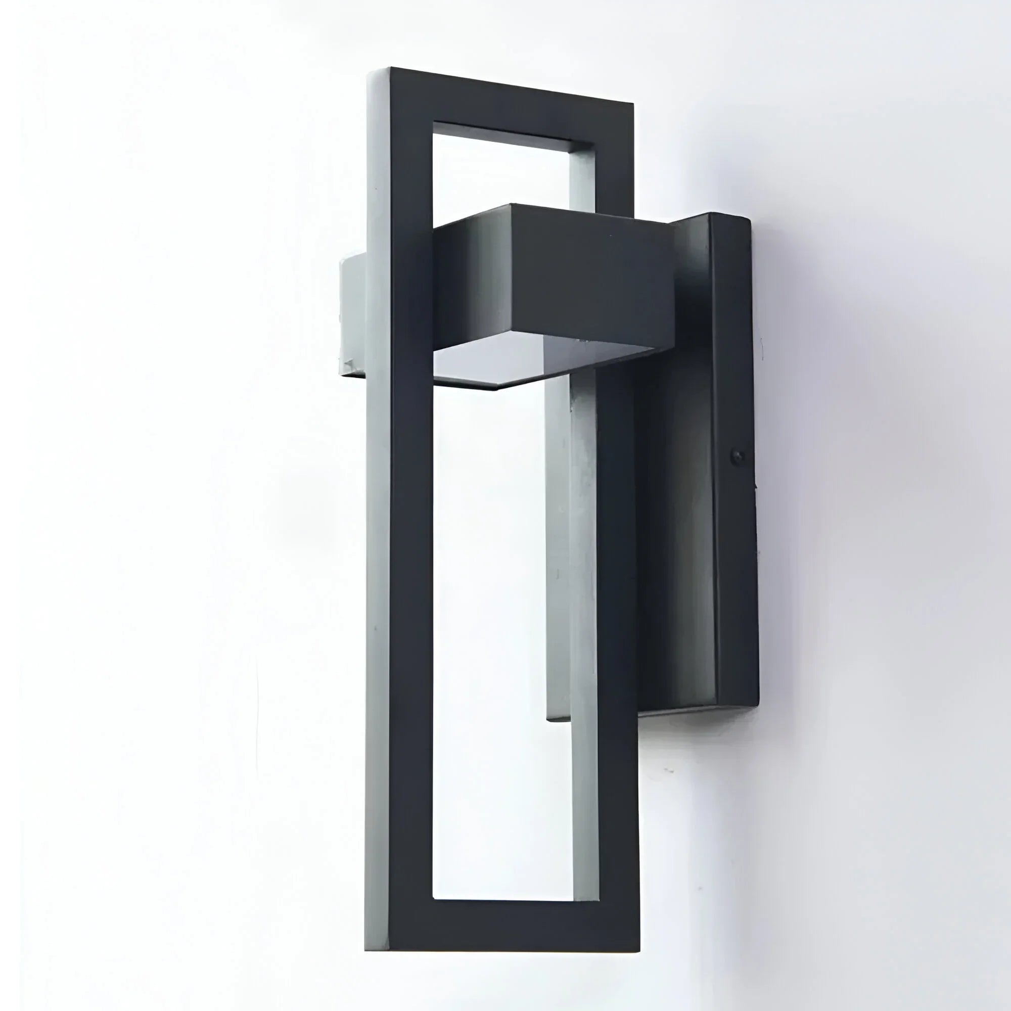 Black IP65 LED Outdoor Wall Lamp – Anti-Rust Aluminum Fixture