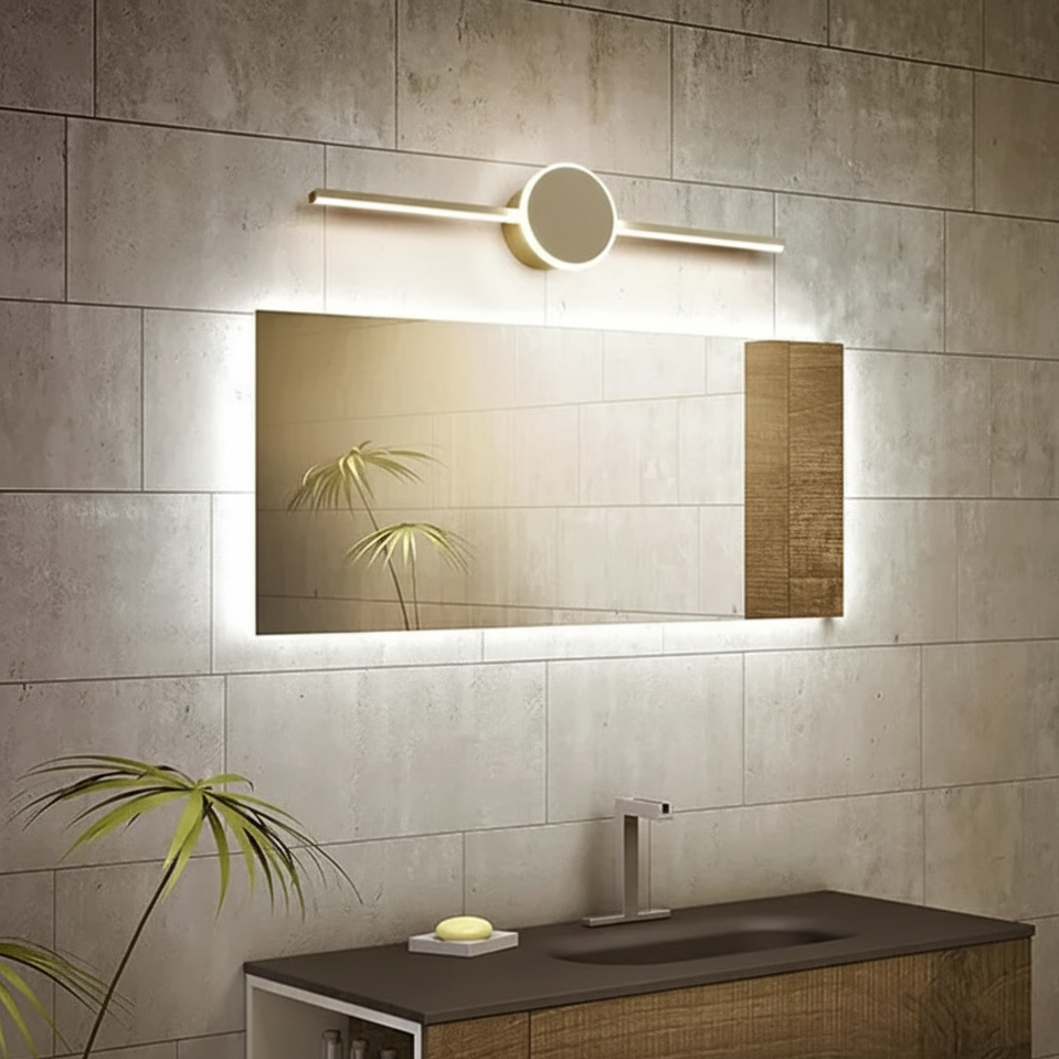 Minimalist LED Wall Sconce – Linear Design Bathroom and Bedroom Light