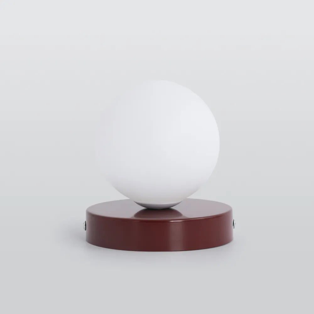 Minimalist Globe Wall Light – G9 LED Compatible Lamp