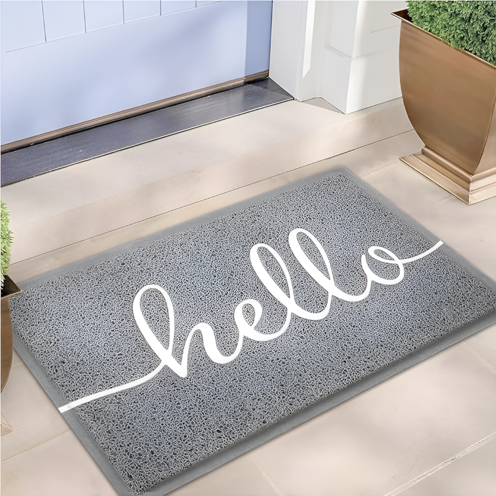 Warm Greeting Modern Doormat