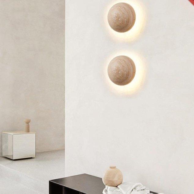 Cream-Colored Wall Lamp – Minimal Nordic Design