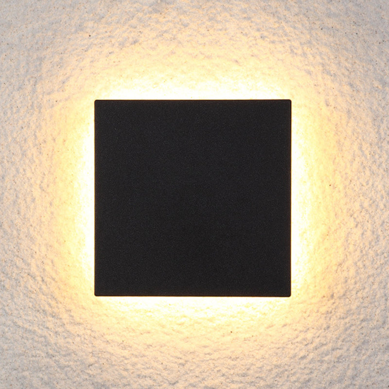 Minimalist Wall-Mounted LED Lamp – Round & Square Wall Sconce