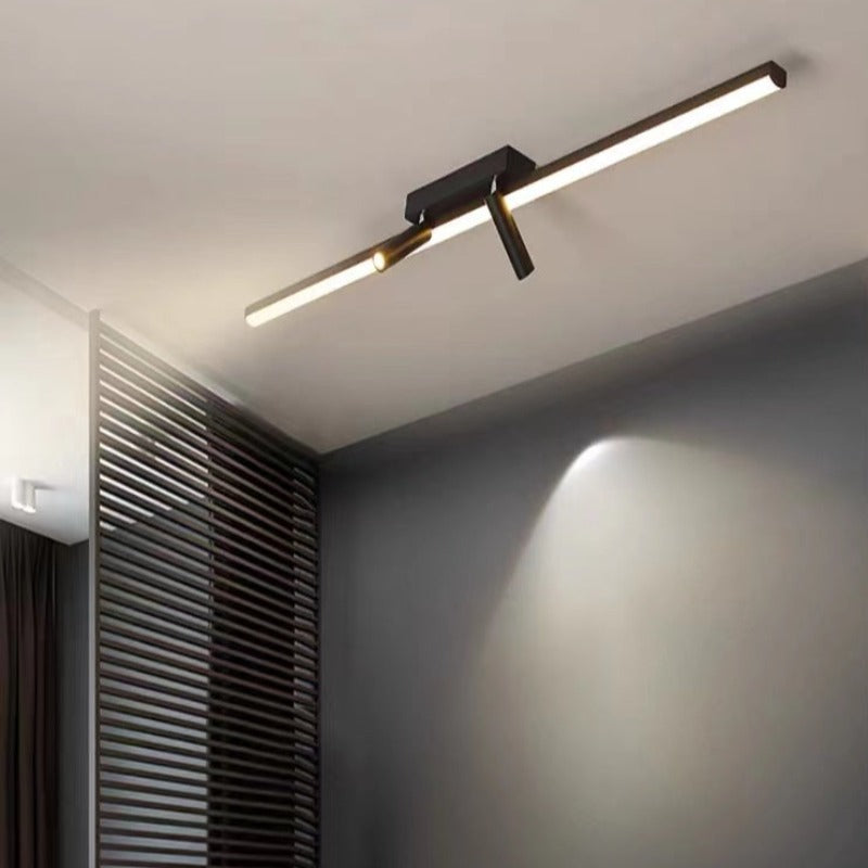 Modern Adjustable LED Ceiling Spotlight – Dual Rotatable Lamps