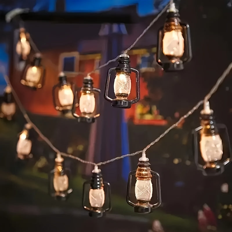 Vintage-Style LED Party Lights | Festive String Christmas Light