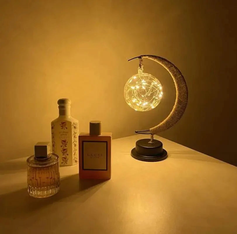 3D Printed Enchanted Moon Lamp | Night Table Lamp