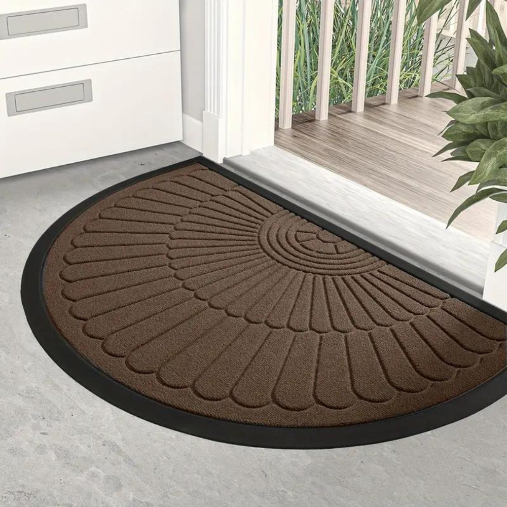 Semi-Circular Welcome Mat
