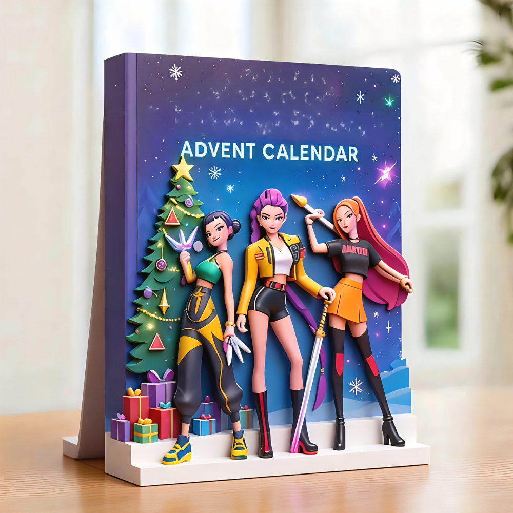 Pop-Culture Inspired Advent Calendar with 24 Mystery Collectibles