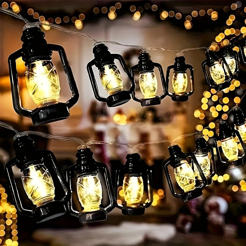 Vintage-Style LED Party Lights | Festive String Christmas Light