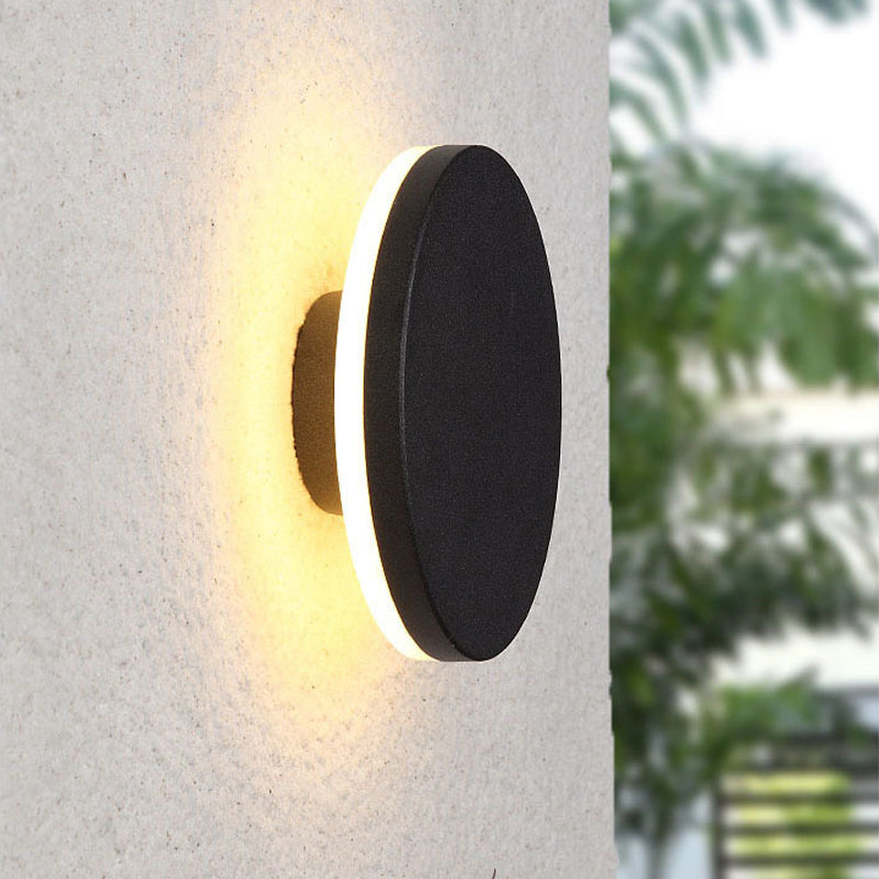 Minimalist Wall-Mounted LED Lamp – Round & Square Wall Sconce