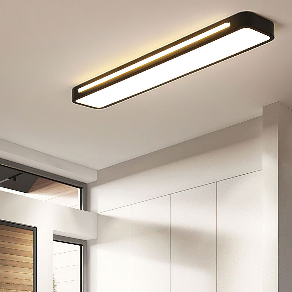 Modern LED Ceiling Light | Flat Rectangular Ceiling Lamp