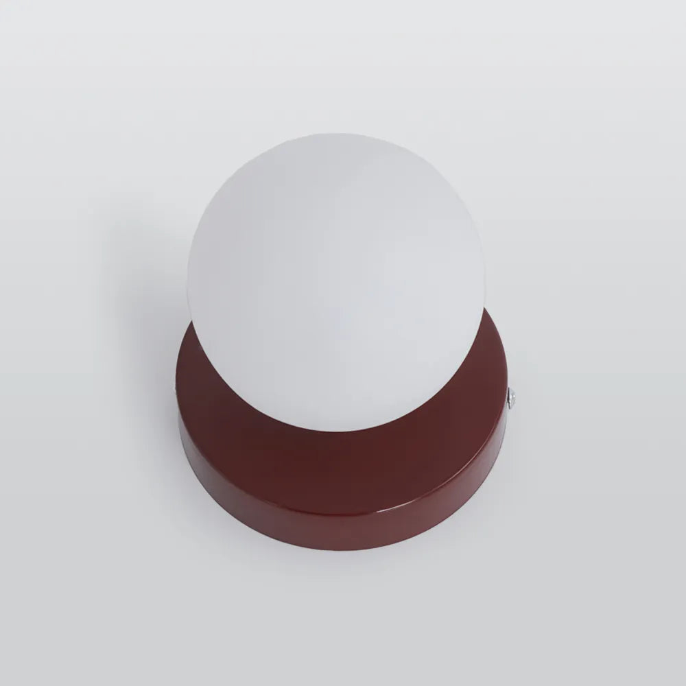 Minimalist Globe Wall Light – G9 LED Compatible Lamp