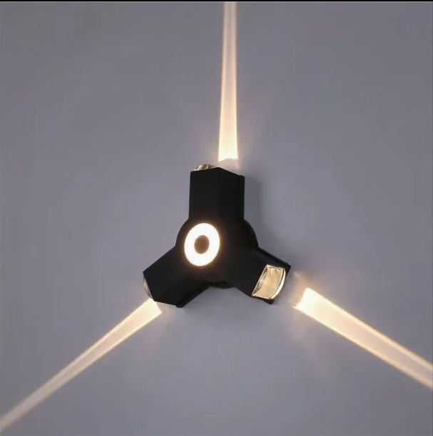 Minimalist Outdoor Wall Lamp – Modern Multi-Head Design