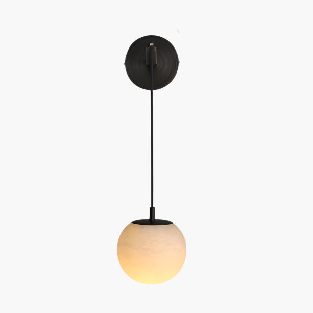 Wall-Mounted Sphere Marble Light | Indoor Lighting