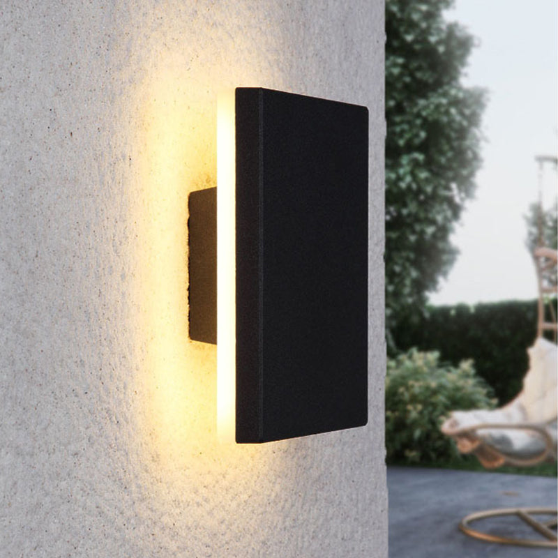 Minimalist Wall-Mounted LED Lamp – Round & Square Wall Sconce