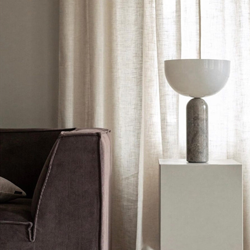 Modern Semi-Round LED Table Lamp