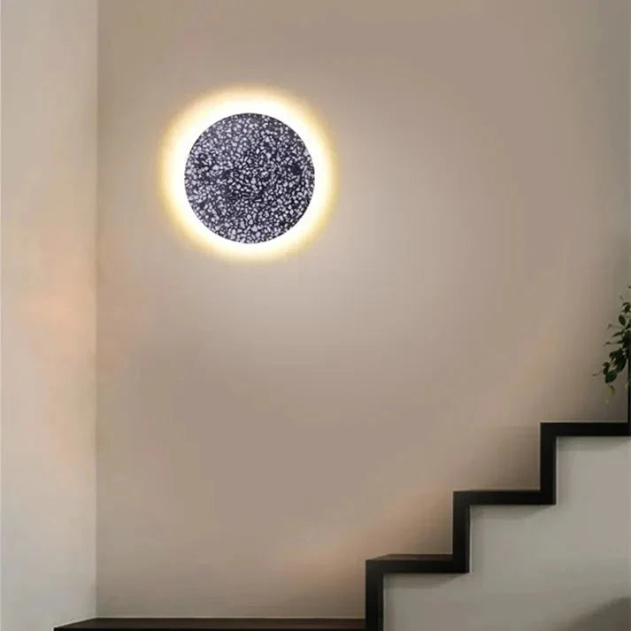 Wall-Mounted Terrazzo Lamp | Scandinavian-Style Interiors