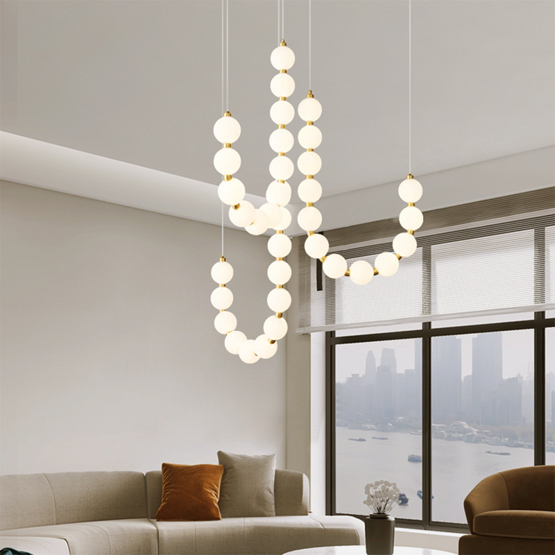 Adjustable Multi-Bulb LED Chandelier – Timeless Linear Ceiling Light