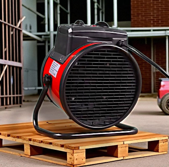 Electric Space Heater 3000W – Portable Fan Heater with Thermostat