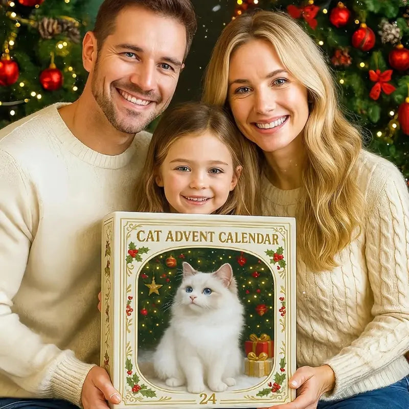 Christmas Cat Advent Calendar 2025 – 24 Cute Surprises for Cat Lovers & Families