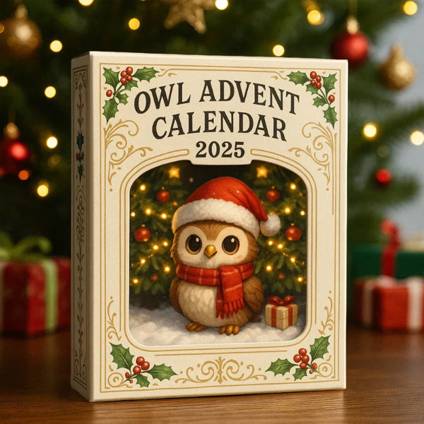 Owl Advent Calendar 2025 – 24 Magical Surprises For Christmas